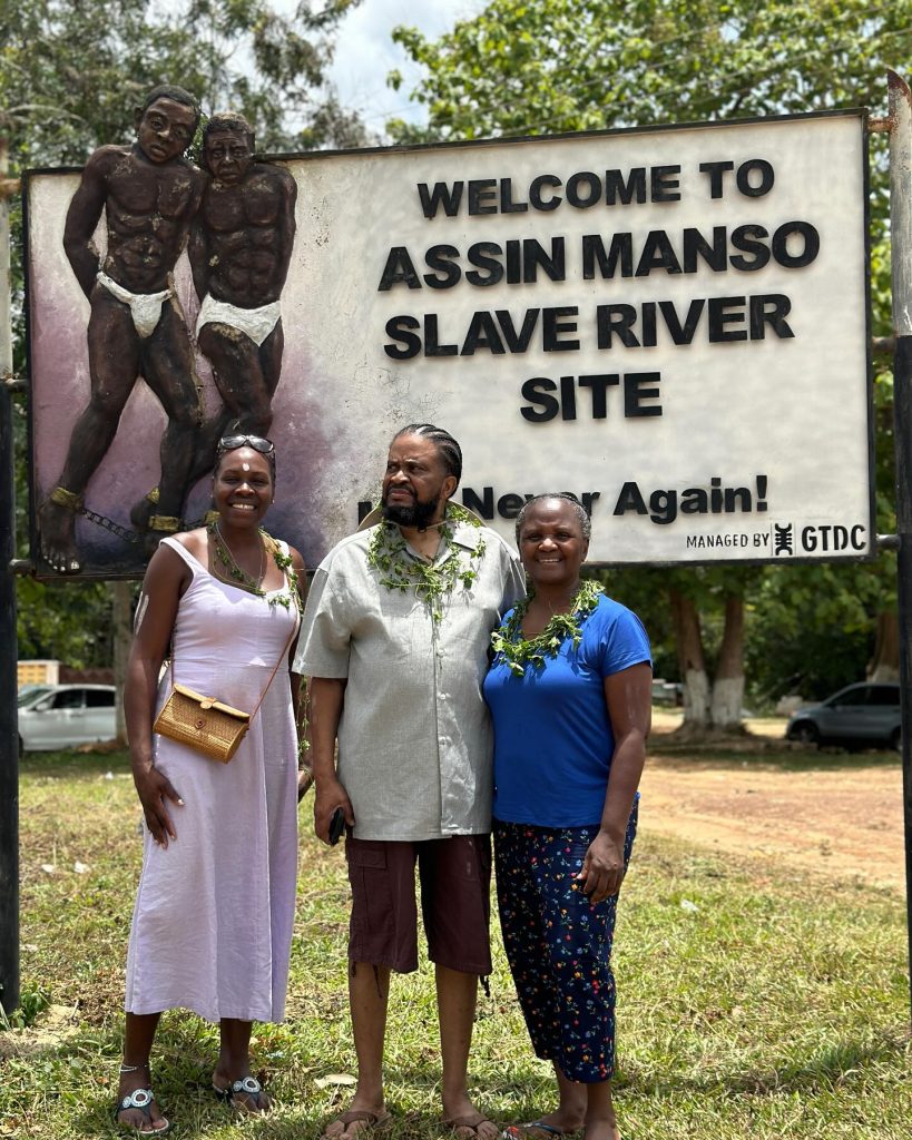 Assin Manso Slave River Site