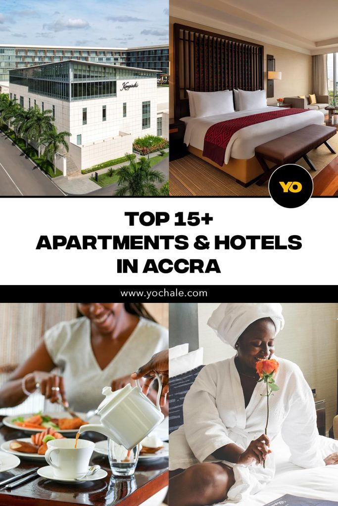 The best Apartments & Hotels in Accra